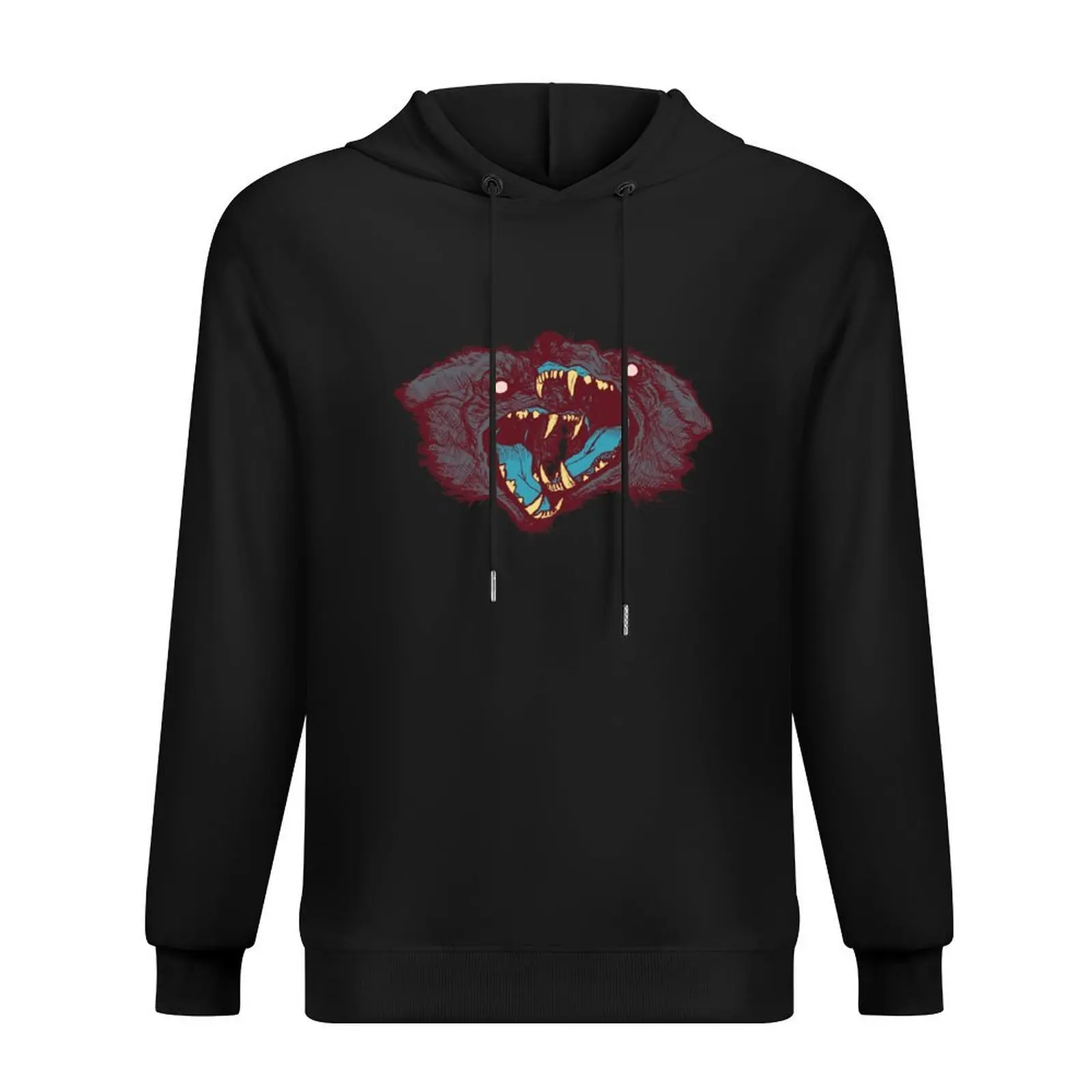 

Two (Blue tongue) –by purkissaART Hoodie men's winter sweater korean autumn clothes korean clothes clothes for men anime hoodie