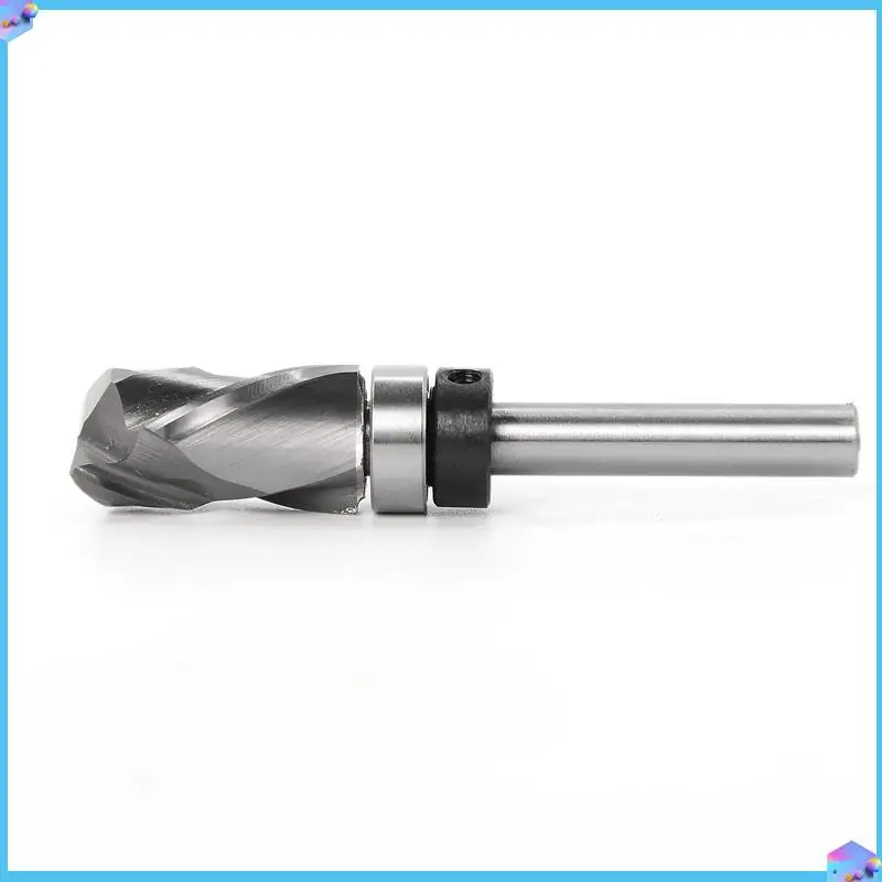 

A43T Bearing Ultra-Performance Compression Flush Trim Solid Carbide CNC Router Bit For Woodworking End Mill Shank