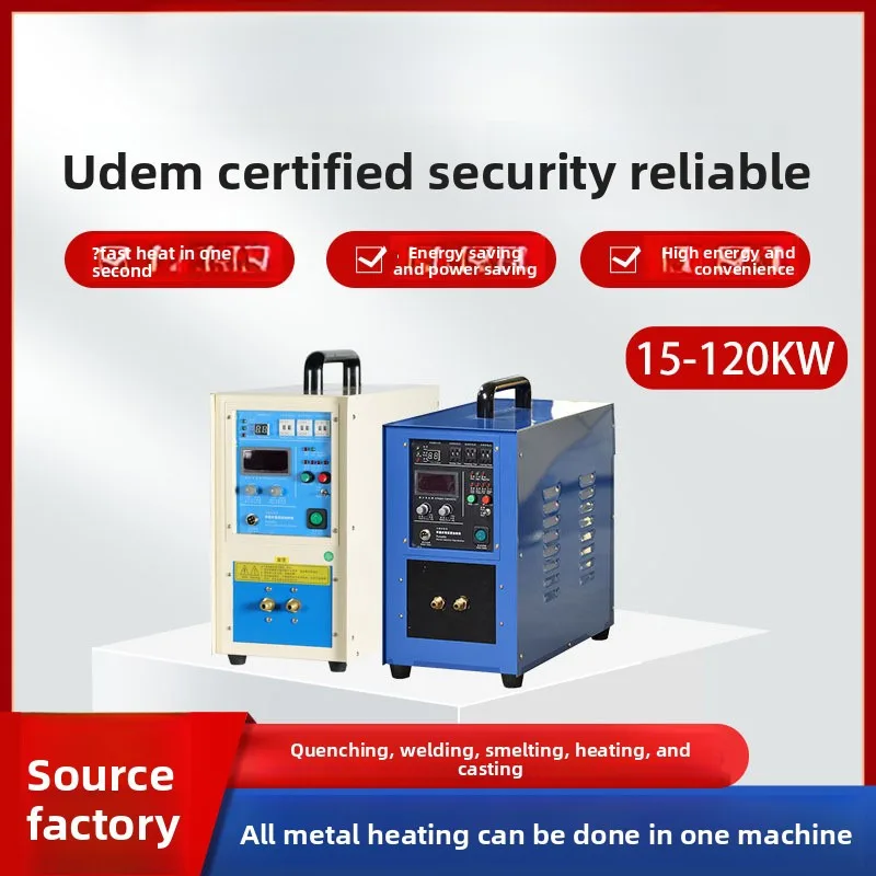 

Small High Frequency Machine Stainless Steel Metal Copper Tube Welding Quenching Smelting Induction Heating Equipment