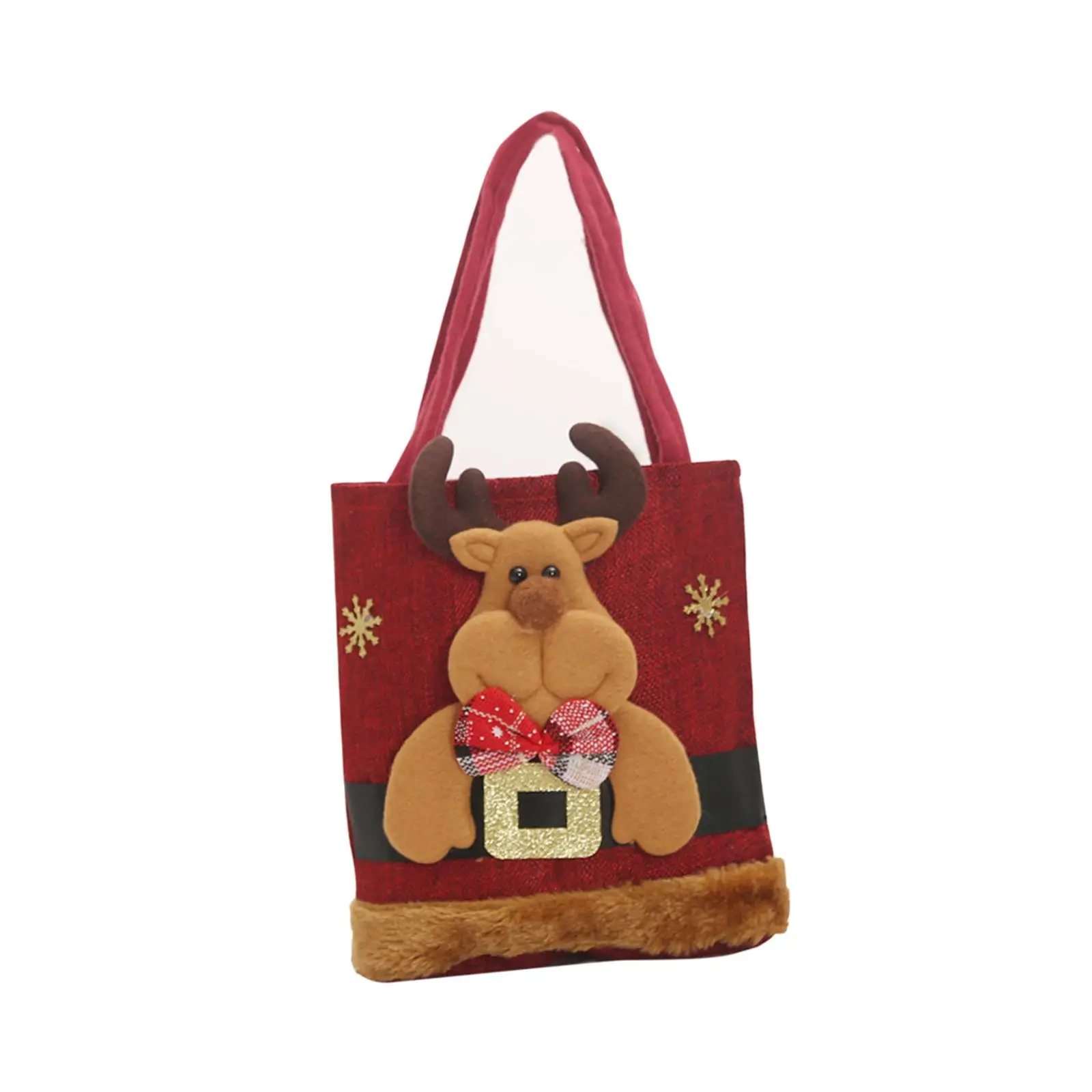 Tas boneka hadiah Natal multifungsi, tas Festival portabel multifungsi, tas boneka