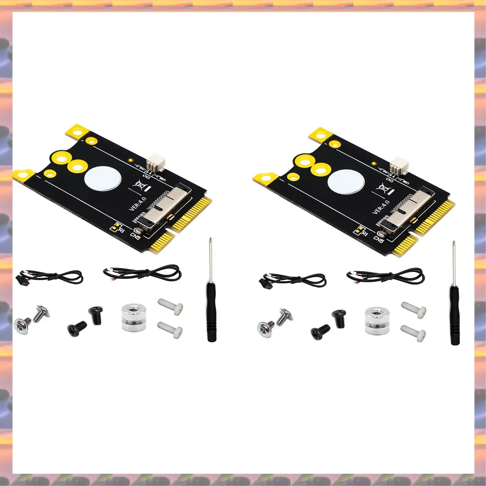 

(Flash Sale) 2X Upgrade Version Mini Pcie (Mpcie) Converter Adapter Board 12+6 Pins Wifi Card To Mini PCI-E For Broadcom BCM9436