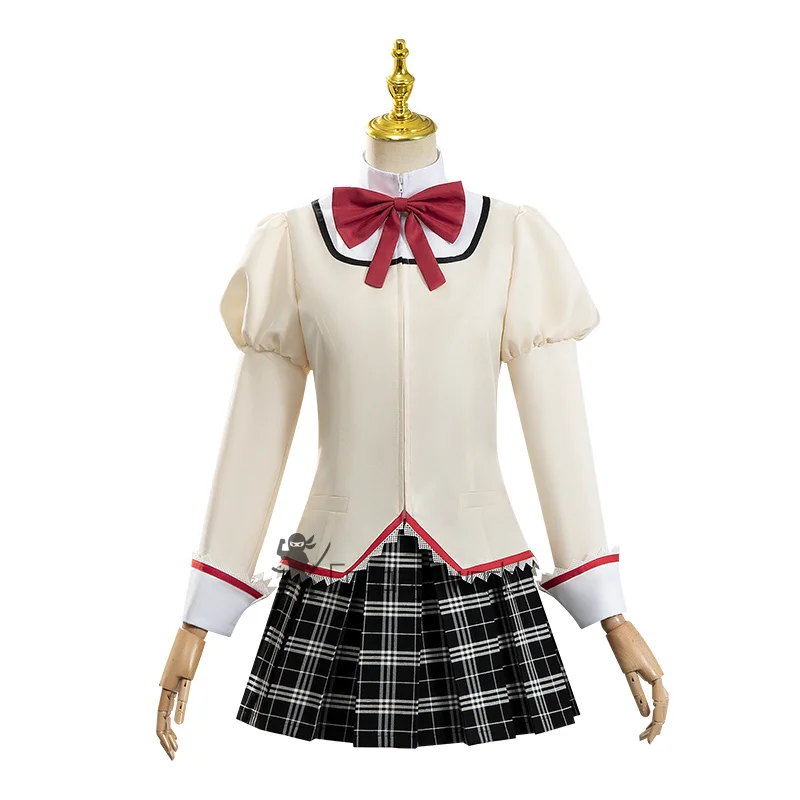 

Puella Magi Madoka Magica Kaname Madoka Косплей Мики Саяка Костюм Школьное Платье Униформа Костюм Аниме Хэллоуин Одежда Женская Игра