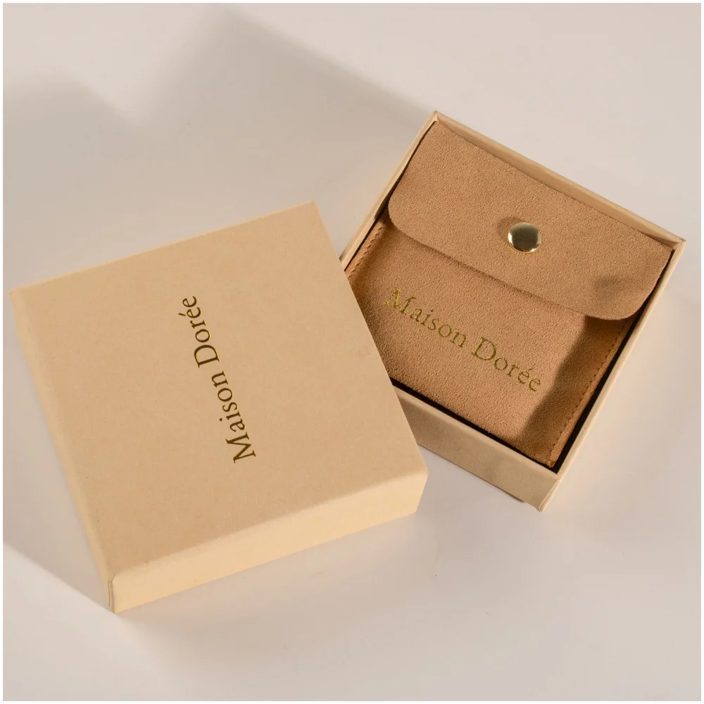 

Portable Jewelry Storage Box Personalization Logo Travel Organizer Jewellry Case With Snap Bag Earrings Necklace Ring Organizer