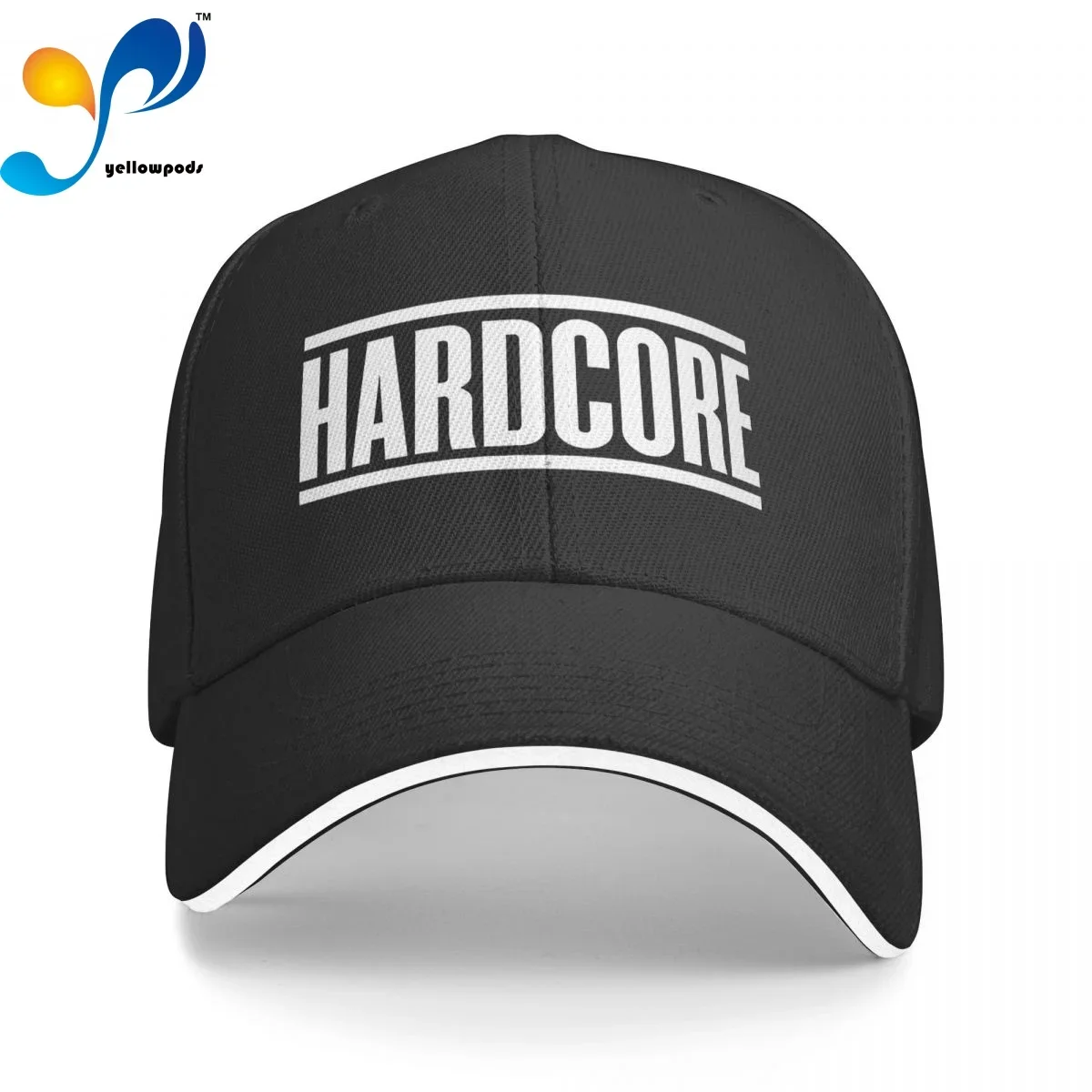 

Hardcore Trucker Cap Snapback Hat for Men Baseball Mens Hats Caps for Logo