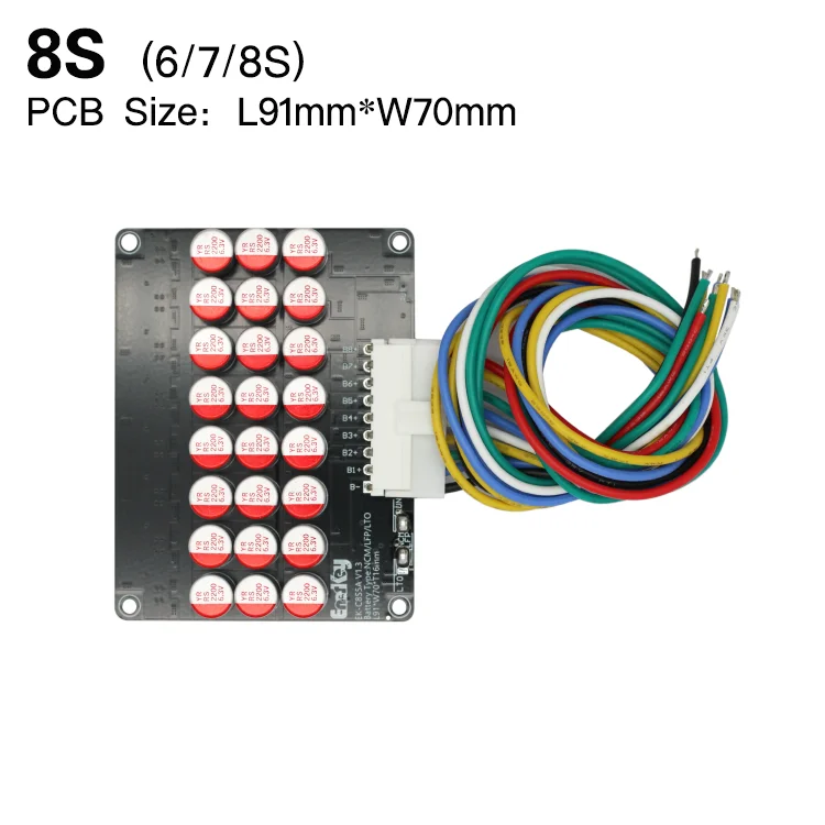 Enerkey Lifepo4 Actieve Equalizer Balancer 5A 3S 4S 5S 6S 7S 8S 10S 12S 14S 16S 17S 21S Lipo/Lifepo4/LTO Batterij Energiecondensator