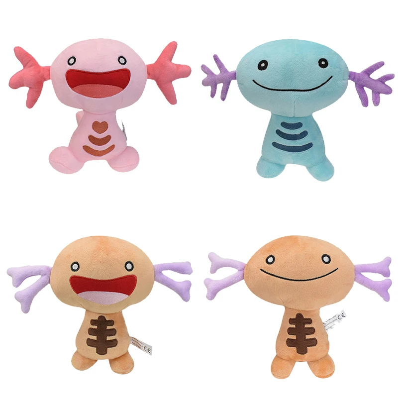 21 Styles New Pokemon Pulsh Toys Clodsire Wooper Smoliv Anime Stuffed Dolls Miraidon Pawm Porygon Cartoon Peluche Pillow Gifts