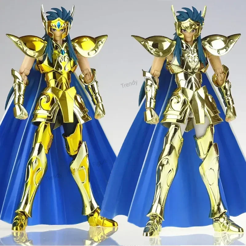 

In Stock CS Model Alloy Saint Cloth Warrior Myth Gold EX Aquarius Camus Pu Color 24K Free Glacier Face Sculpture Action Figure