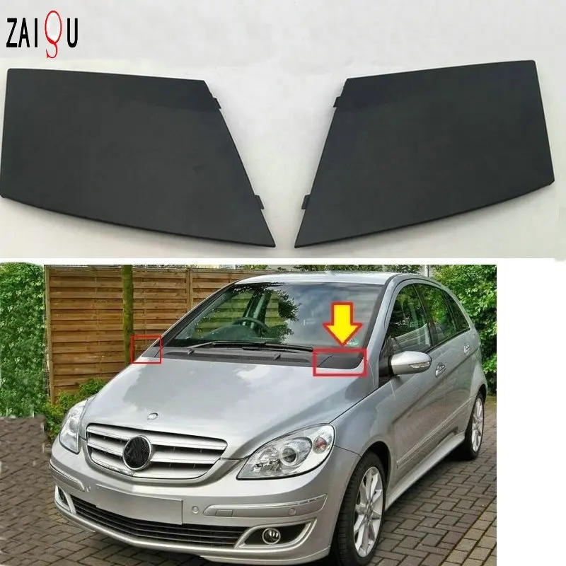 apply   W245 B180 B200  W169 A160 A180  Front cover grille water guide  Hood trim panel air vent  Water retaining plate  A