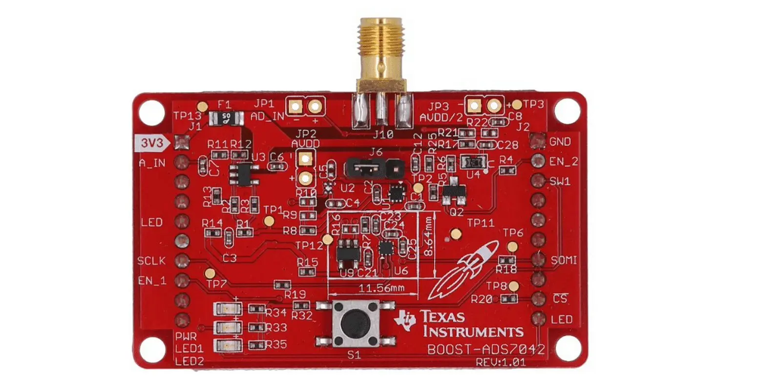 

BOOST-ADS7042 ADS7042 Ultra-Low Power Data Acquisition BoosterPack Evaluation Kit