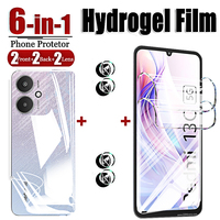 Hydrogel Protector for Xiaomi Redmi 13C 12C Prime 10A 10C 12 11 10 Screen Soft Film Camera Lens Glass Screen Protector 13c 5g 4g