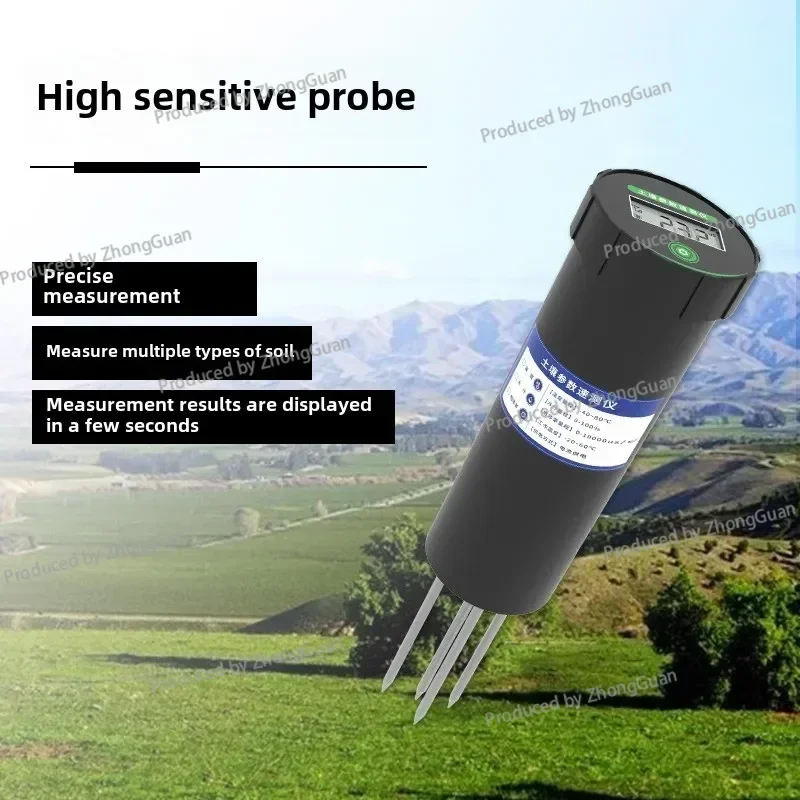 Soil Moisture Velocity Tester, Electrical Conductivity Tester, Parameter Sensor, Nutrient PH Accuracy Measurement Sensor