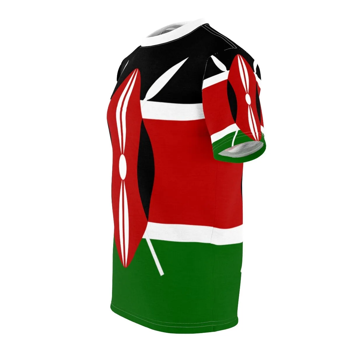 Men\'s Kenya Flag T-Shirt Casual 3D Printed T Shirts for Men Short Sleeve Cool Tee