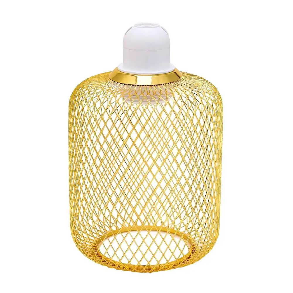 Retro Indoor Lighting Lamp Covers Iron Europe America Style Lighting Fixtures Simple Chandelier Mesh Ball Home Decoration