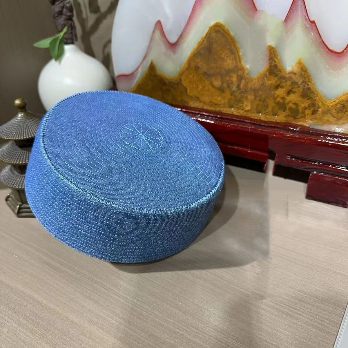 Free Shipping Muslim Caps For Men Clothing Prayer Hat Islamic Taqiyah Kufi Tax Products Kippa Turkish Modern Polyester 03571