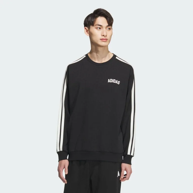 adidas Light Thin Crew Sweatshirt Breathable Moisture Wicking Gym Training Daily Layer TopKC2850 1PCS