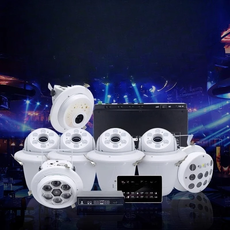 

Полный комплект умных коробок, прозрачная планка, сценическое освещение, встроенное окружающее освещение, вращение с голосовой активацией.