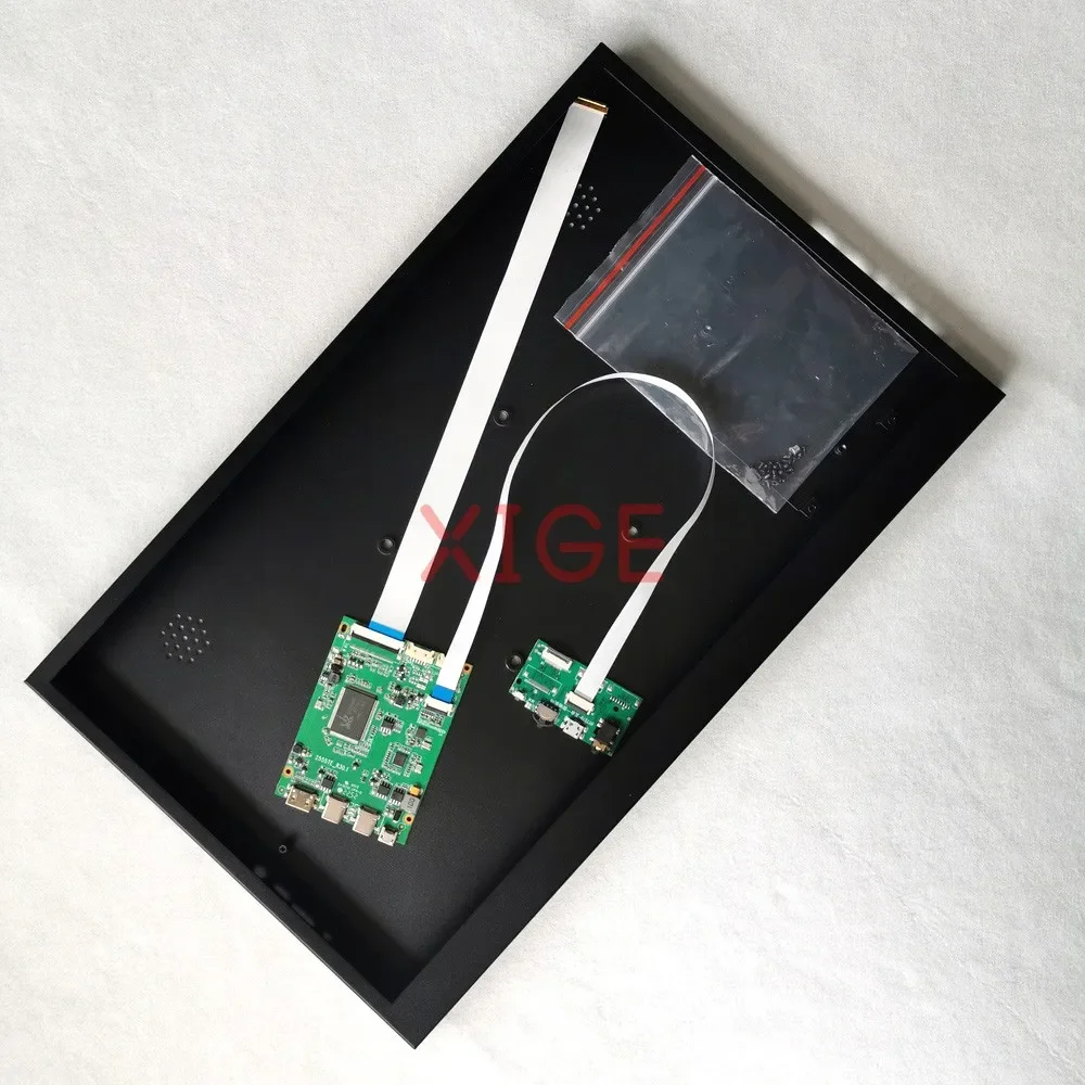 

Подходит для B140HAN04 B140HAN05 B140HTN01 1920*1080 Micro USB DIY Refit Kit Mini-HDMI 14 "EDP-30Pin Плата контроллера + металлический корпус 2 TYPE-C
