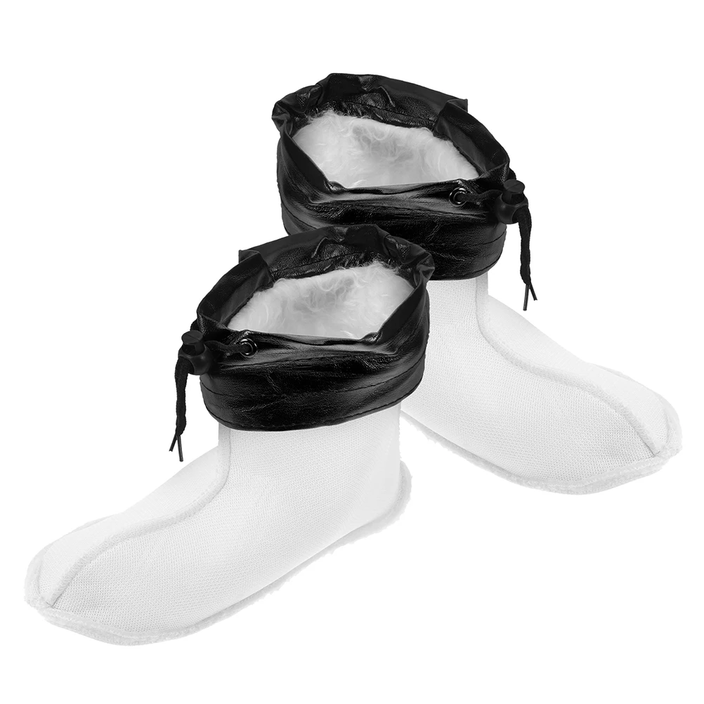 

Thickened Warm Rain Boot Liner Fleece Socks Thermal Breathable Winter Footwear Cozy Lining for Men Women