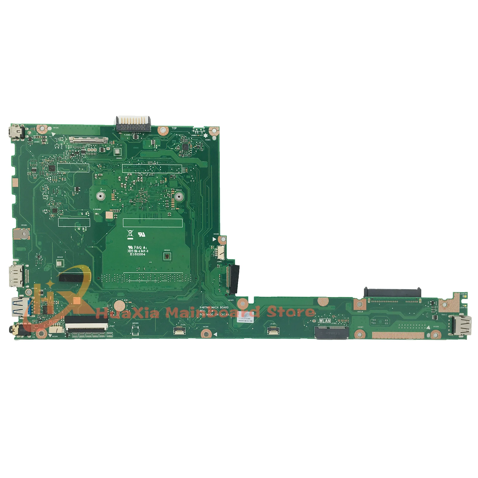 Mainboard For ASUS X407M X407MA F407MA F407M Y4000MA Laptop Motherboard N4000/N4100 N5000 DDR4