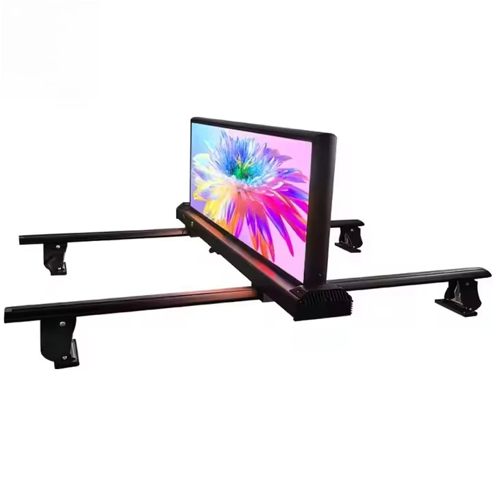 

Hot selling:LEDIUP High Resolution Double Side Waterproof Taxi Car Top Advertising Display LED Customized Screen
