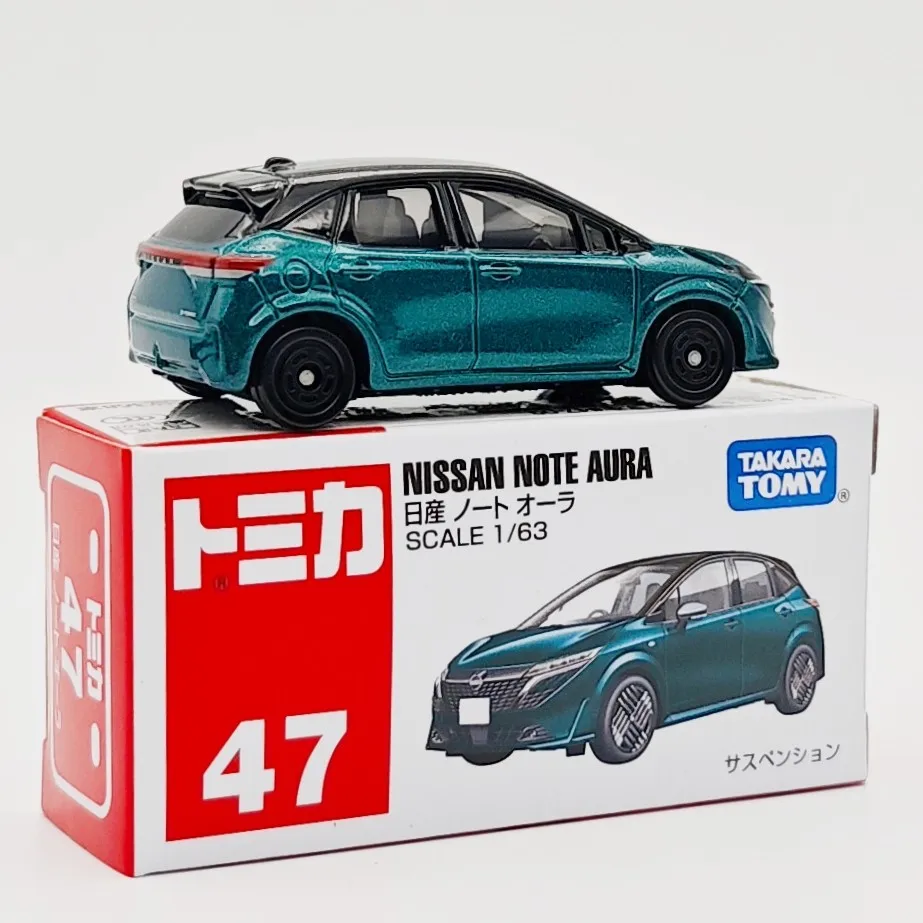 Takara Tomy Tomica No. 47 Nissan Notebook Aura Casting Static Alloy Car Vehicle Diecast Metal Mode Collection Display Boy Toy