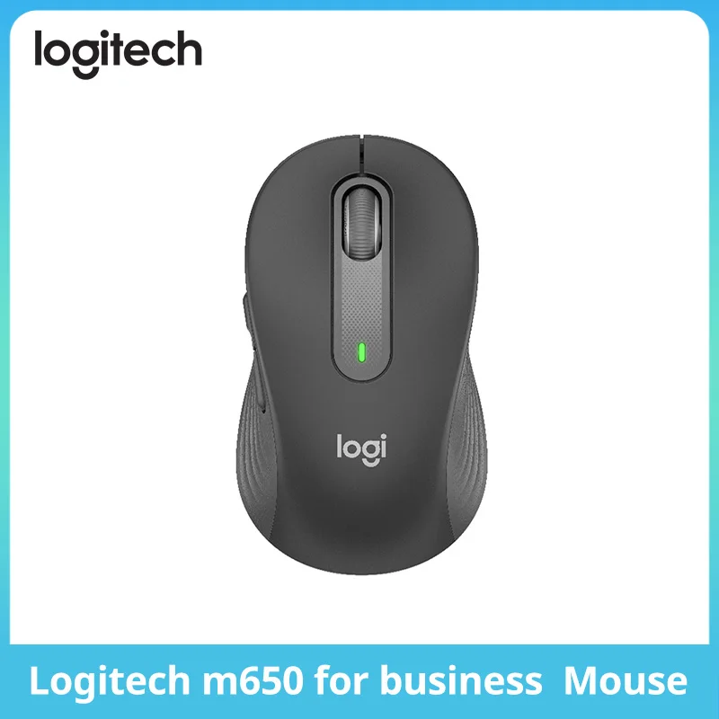 

Беспроводная мышь Logitech Signature M650 B2B, 4K DPI, срок службы батареи 24 месяцев, Logi Bolt, совместимость с несколькими системами, офисная версия