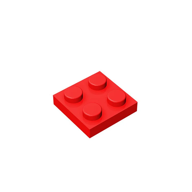 50 Stück 3022 Platten 2 x 2 Bausteine Sammlerstücke Modulare Spielzeuge für Technische MOC DIY Geschenk-Bausteine – Detail 8