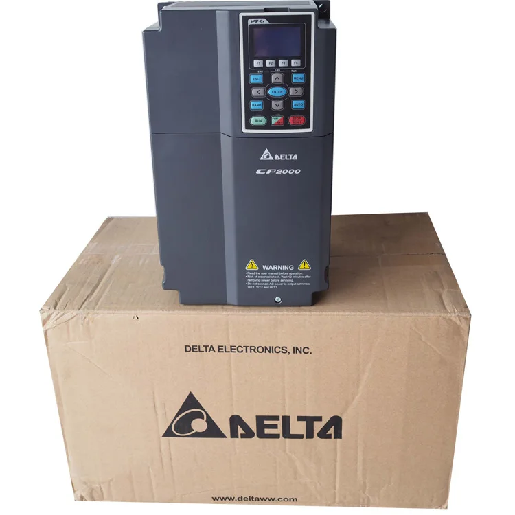 دلتا 5.5KW محرك VFD055CP43B-21 محول العاكس محرك التيار المتناوب 460 فولت 3 المرحلة دلتا CP2000 سلسلة محرك للصناعة الكيميائية