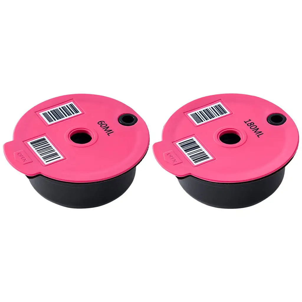 

Reusable Coffee Capsule Pod Brush Refill PP Plastic with Built-in Coffee Filters Coffee Strainer for Tassimoo Coffee Pod