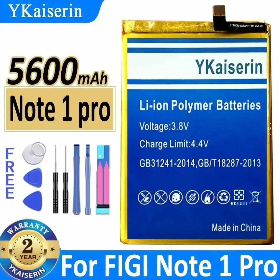 

Легкий аккумулятор для мобильного телефона Figi Note 1 Pro 1Pro Note1, 4900 мАч