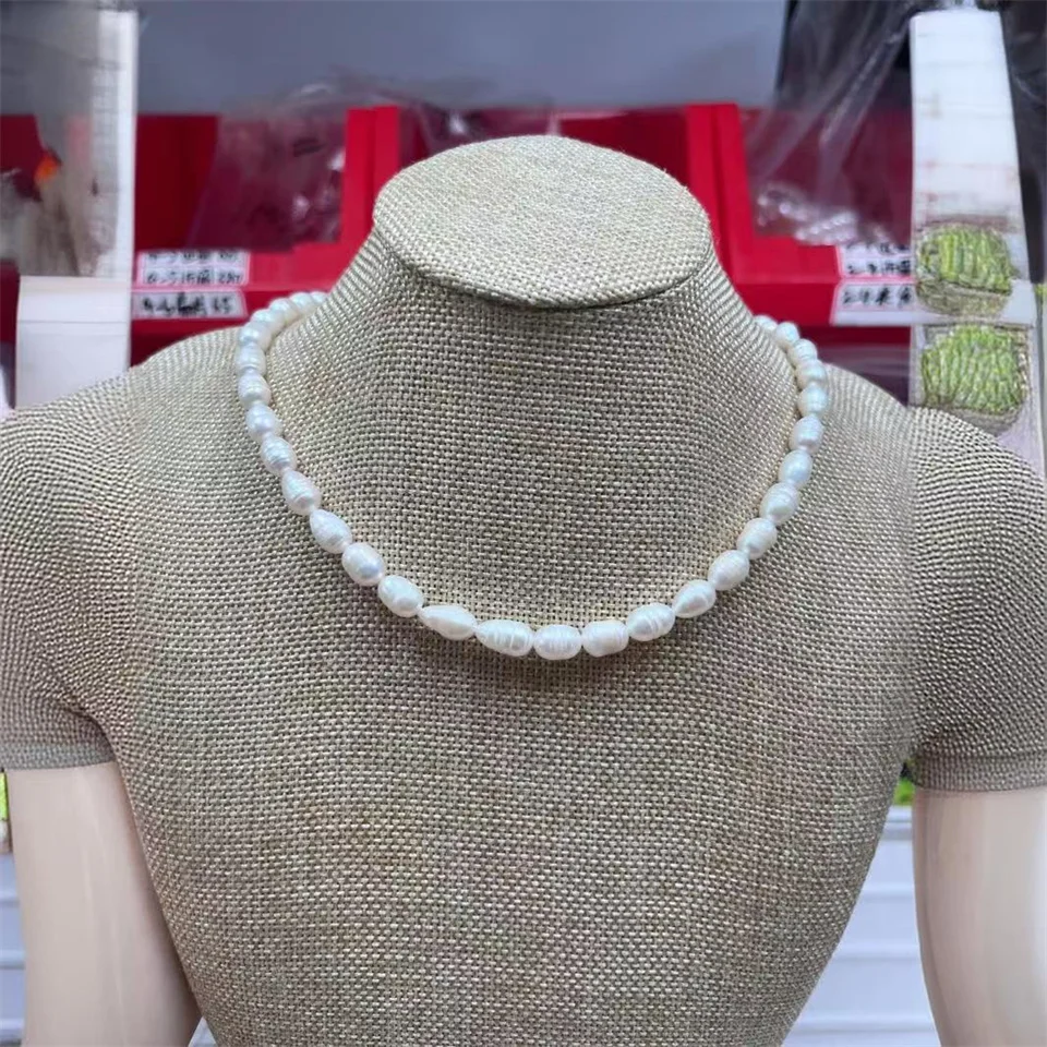 

Natural Freshwater White Pearl Beads Rice Shape Pearl Loose Spacer Beaded for Making DIY Jewerly Necklace Bracelet 2-5mm