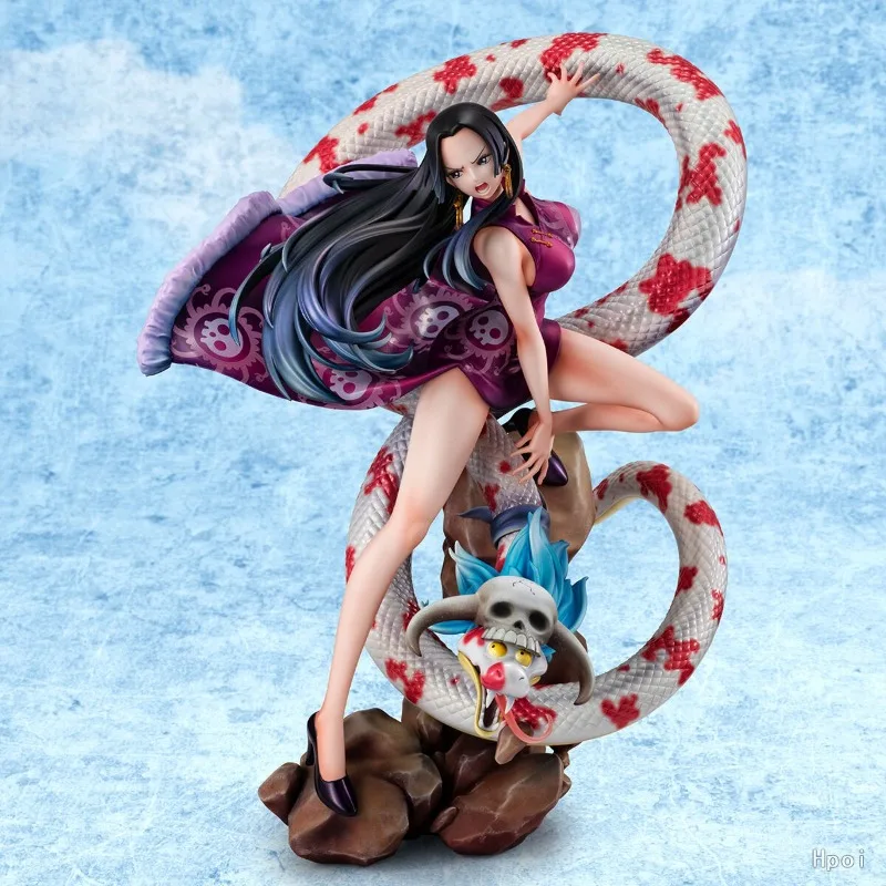 Megahouse Portrait Original. Of. Une pièce A × MAXIMUM série Pirate impératrice Boya Hancock Anime figurine non mobile Statue modèle jouets