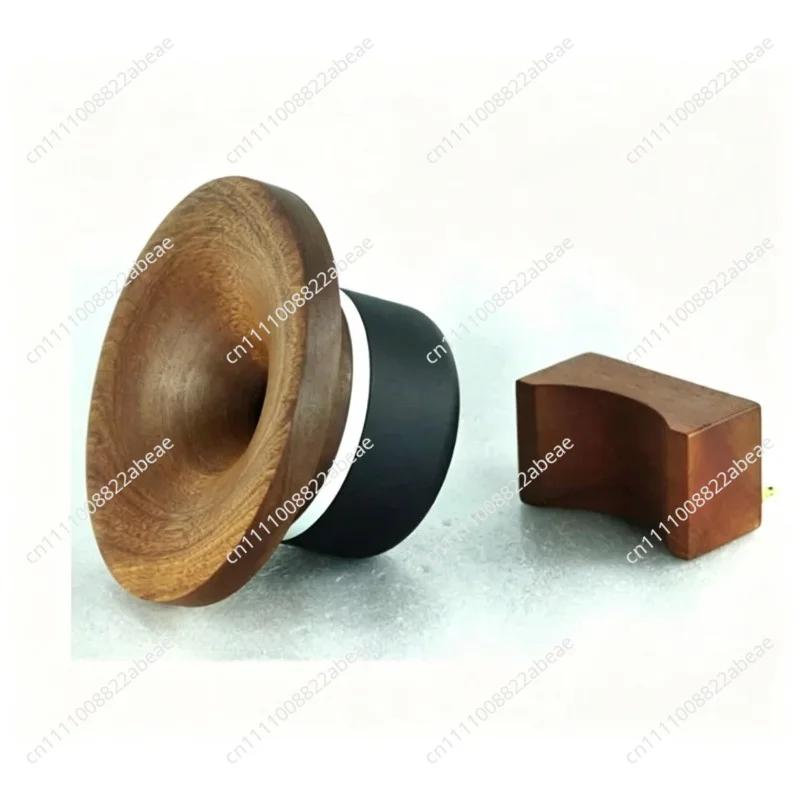 Solid wood horn super tweeter HIFI super high sound driver head treble top treble Solid Wood Horn 1200-32000Hz 106dB HiFi