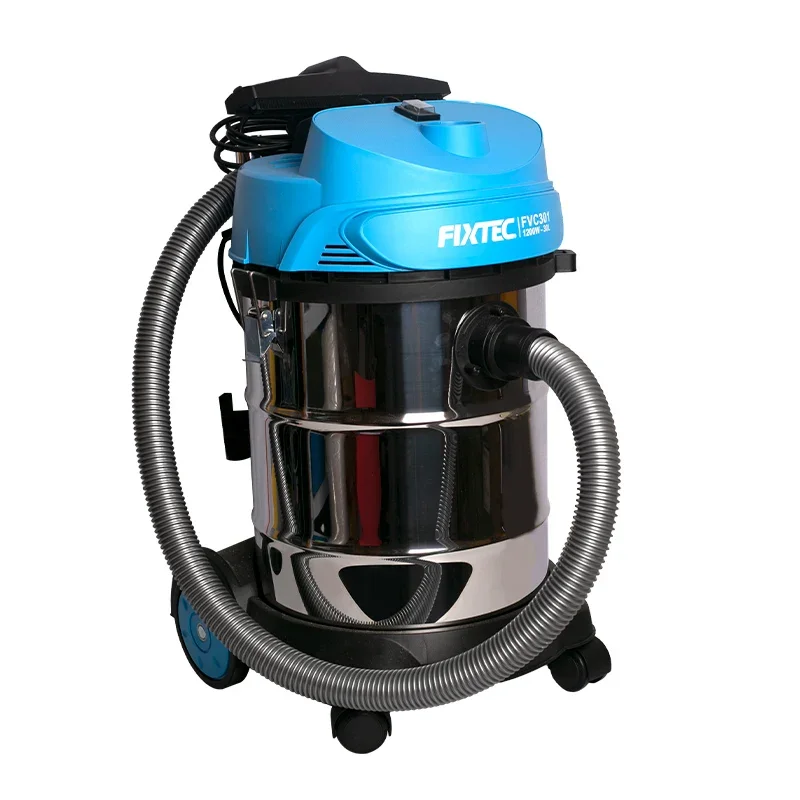 FIXTEC 30L 16-19KPa 1200W 100% Copper 220-240V Floor Care Portable Wet and Dry Vacuum Cleaners for Sale