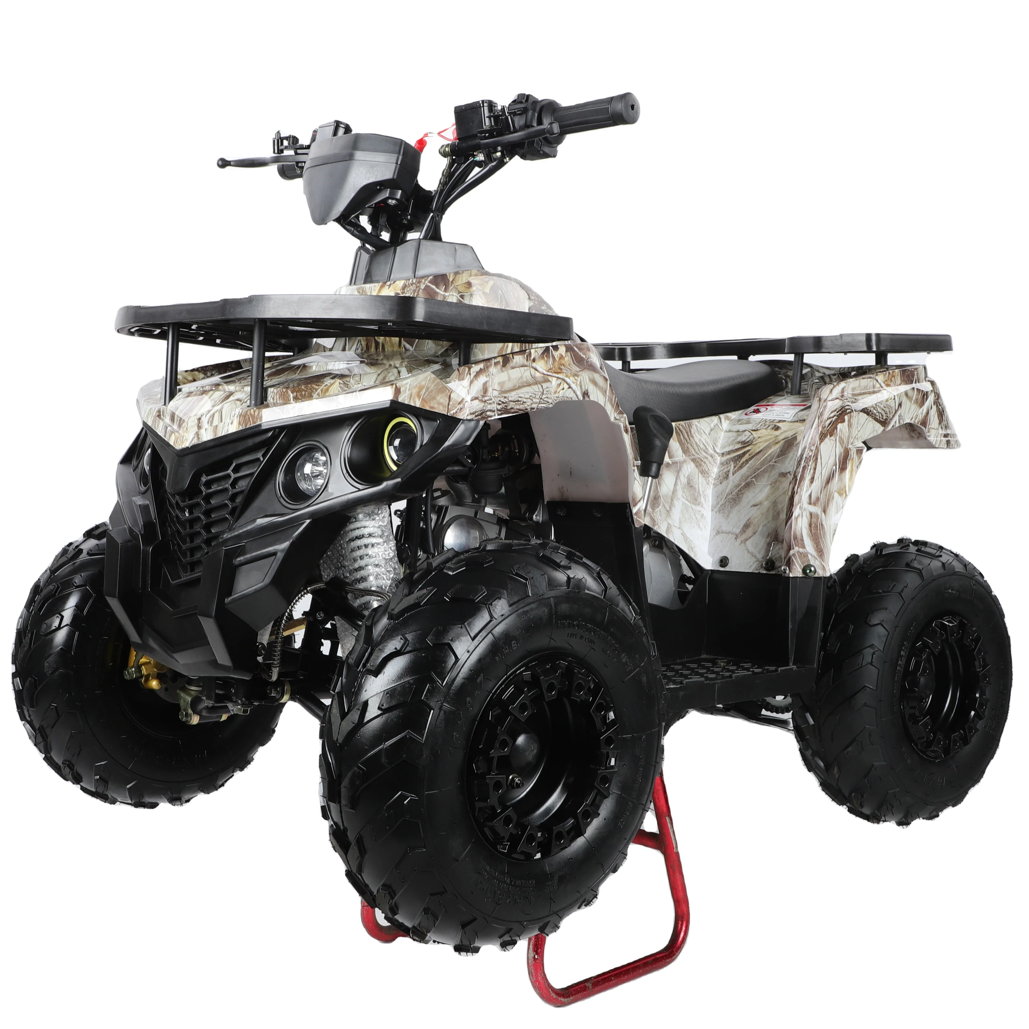 Custom Newly Designed 4x2 ATV Hot Selling 70cc Automatic Gas Car with 4-Stroke Engine 500-800W Chain Drive
