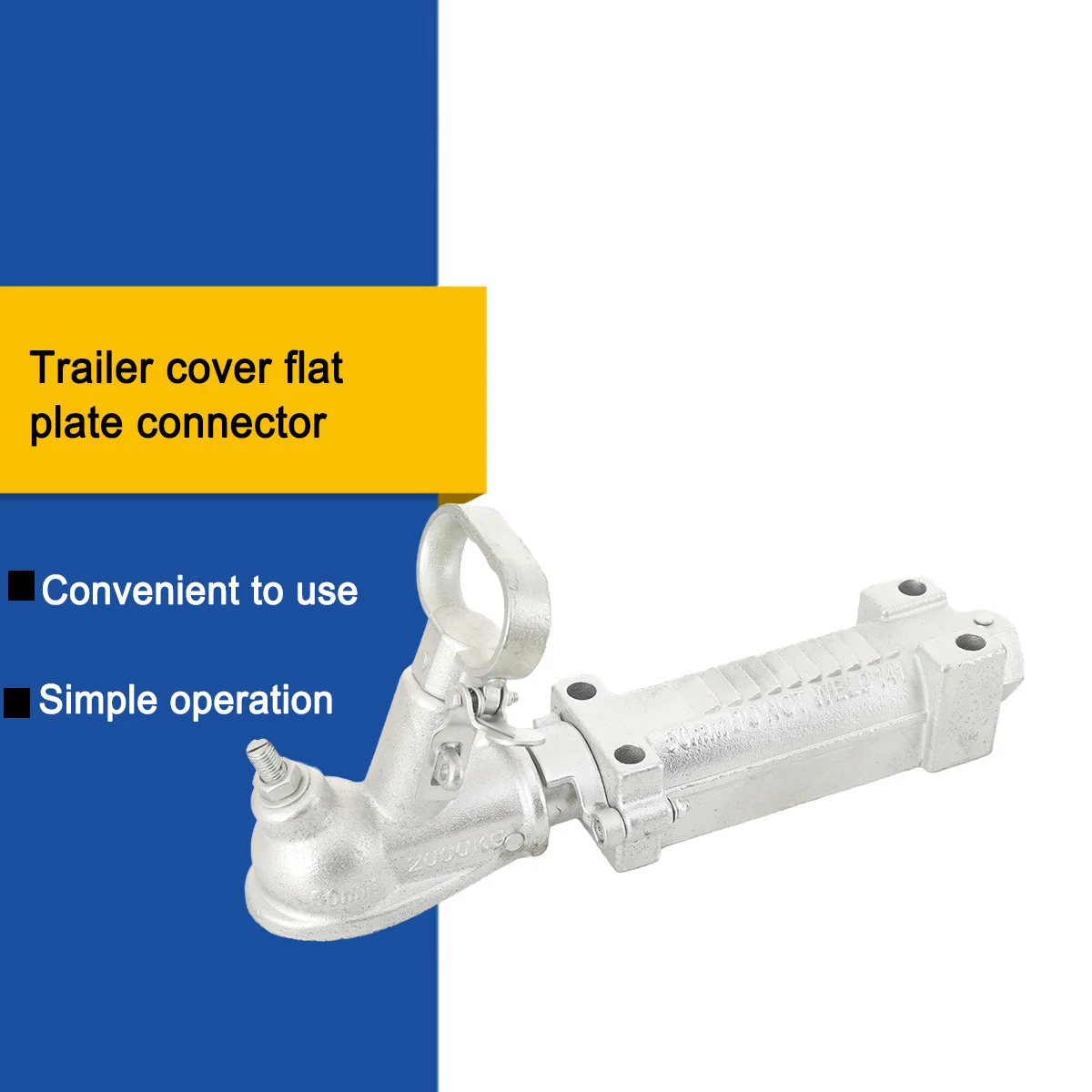 

Hydraulic Override Coupling Trailer Hitch Ball 50mm Master Cylinder Brake RV Parts Camper Accessories Caravan Components