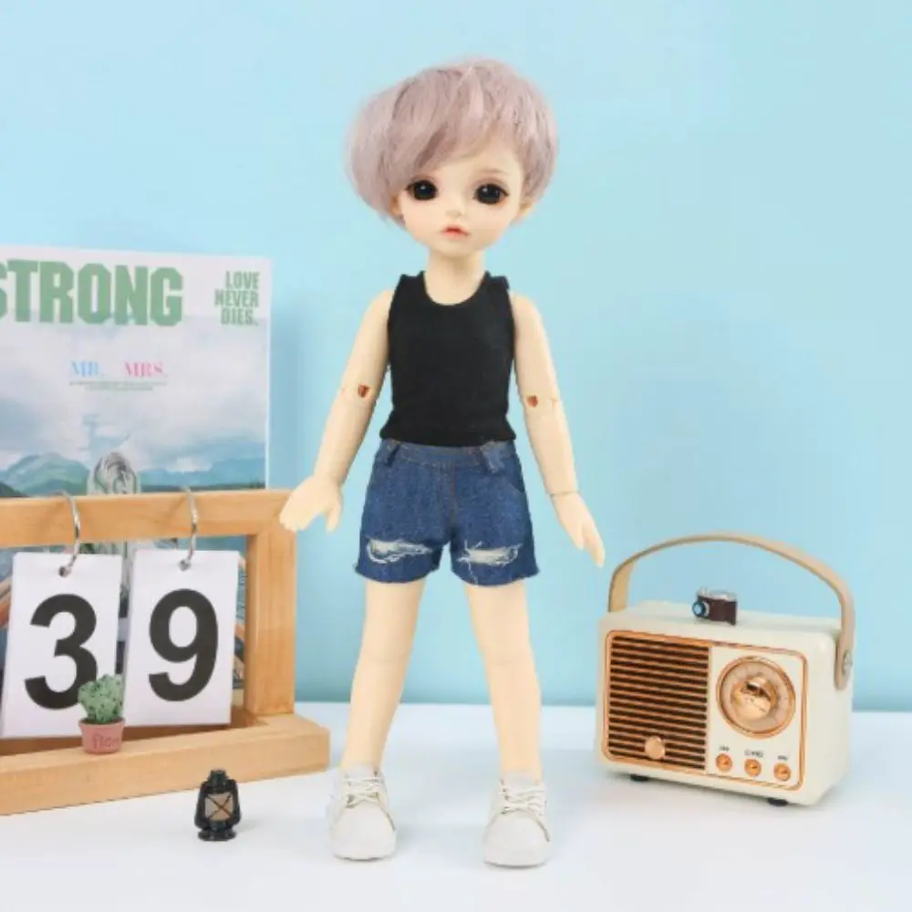 

Casual Wear Cute Inner Vest Fashion DIY Accessories Doll T-shirt Tops Kids Toys Handmade Dolls Clothes for ob24 ob22 Dolls