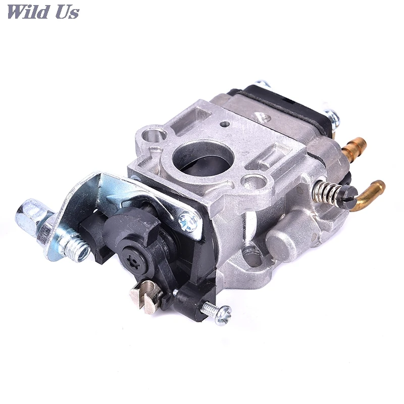 15mm Carburetor Kit For Brushcutter 43cc 49cc 52cc Strimmer Cutter Chainsaw Carb For 2-Stroke Scooter Mini Pocket Chopper Bike