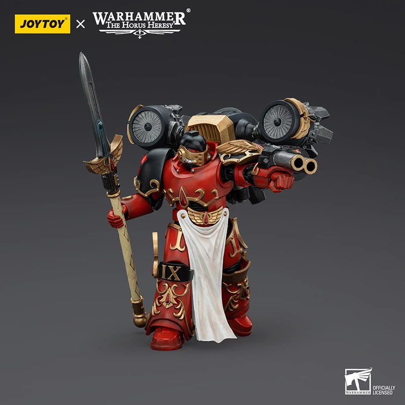 JOYTOY Warhammer The Horus Heresy Action Figure 1/18 Scale Blood Angels PVC Military Figure Model Doll Toy Ornament Kid Boy Gift