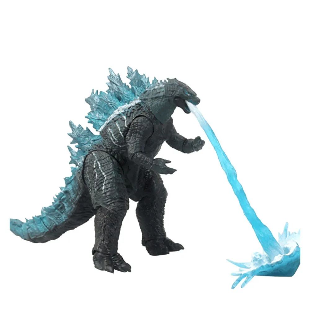 2021 Burning Godzilla Vs. King of Kong Monsters Battle Axe Gorilla Handheld Joint Mobile Model Desktop Ornament Children's Toy