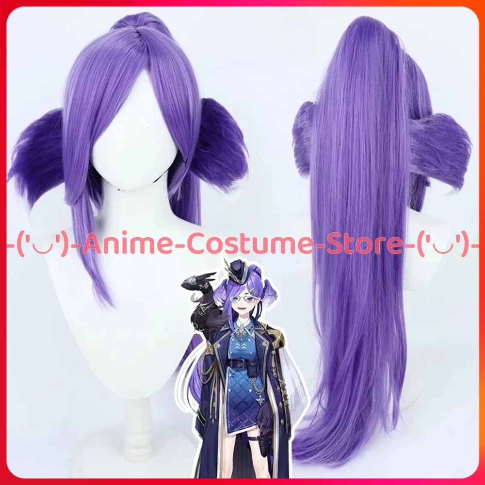 

NIJISANJI EN VTuber Selen Tatsuki Cosplay Wig Anime Game Character Halloween Carnival Party Wigs Heat Resistant Synthetic Hair