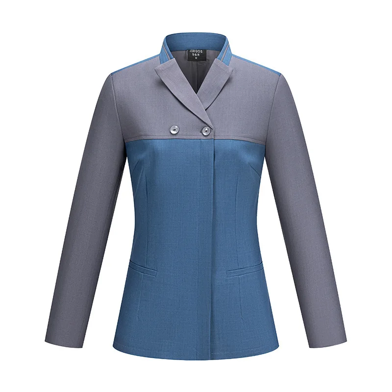 Cleaning Work Uniform for Women Property Hotel Room Cleaner Auntie GuesthousePABreathable Waiter Long Sleeve Autumn Winter Outfi