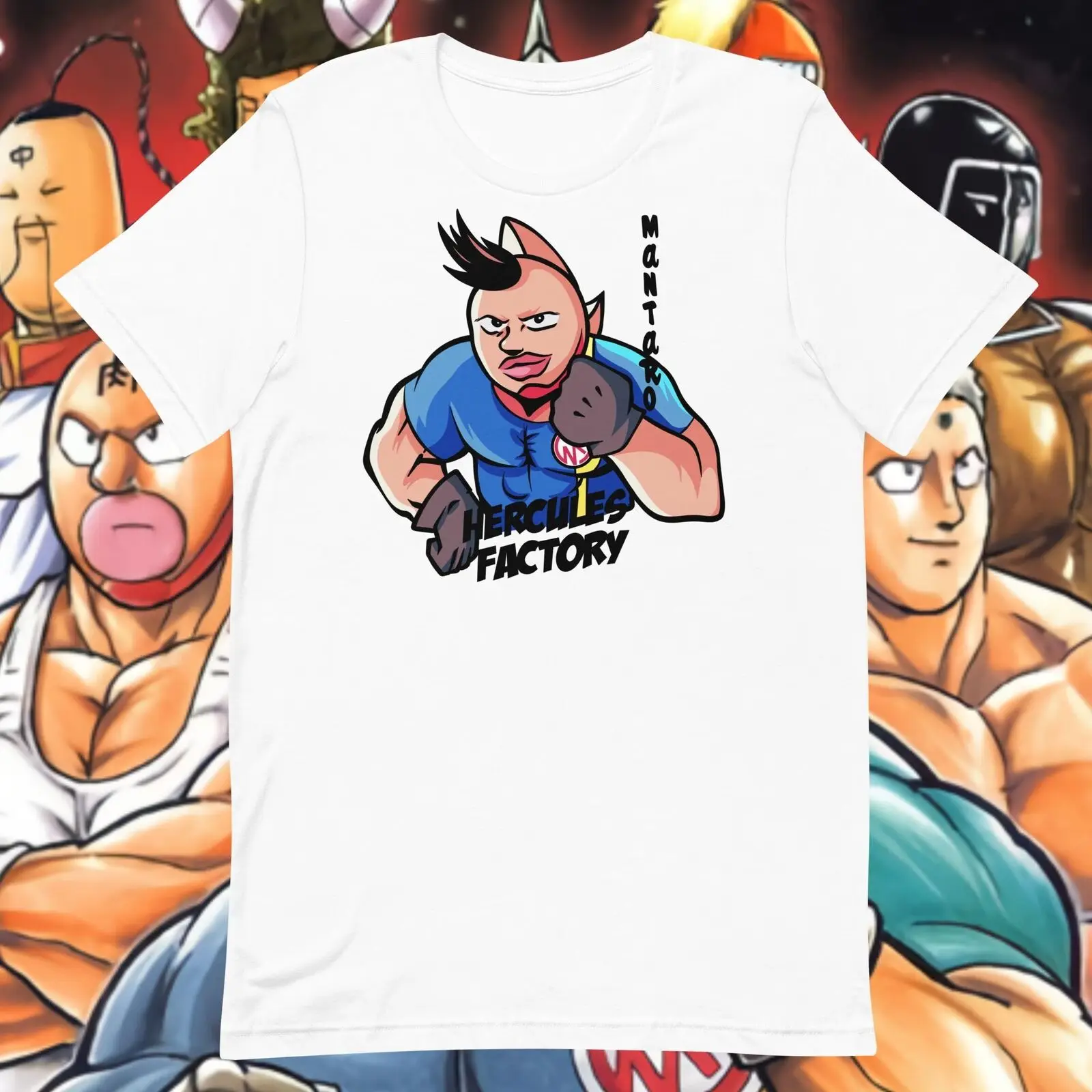 Ultimate Muscle Kinnikuman Nisei Factory Shirt Shonen Jump Anime Manga