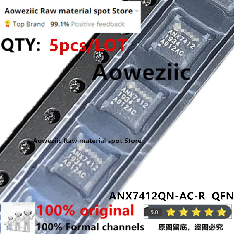 Aoweziic 2019 + 100% ใหม่ ANX7412QN ANX7412 ANX7447QN ANX7447 ANX7530BH ANX7530 ANX7688BH ANX7688 QFN