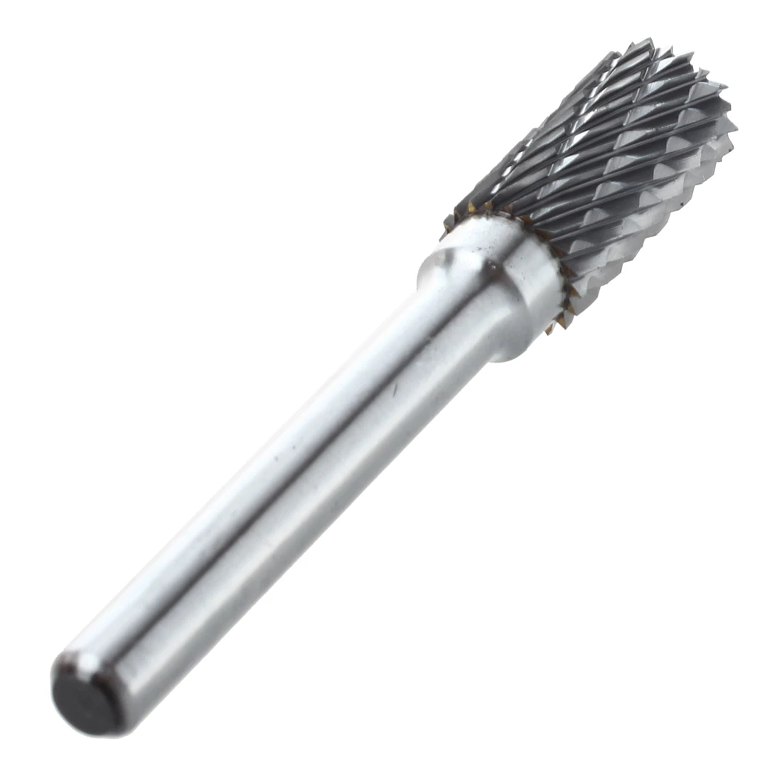 Kepala bor putar karbida Tungsten silinder Diameter 10mm