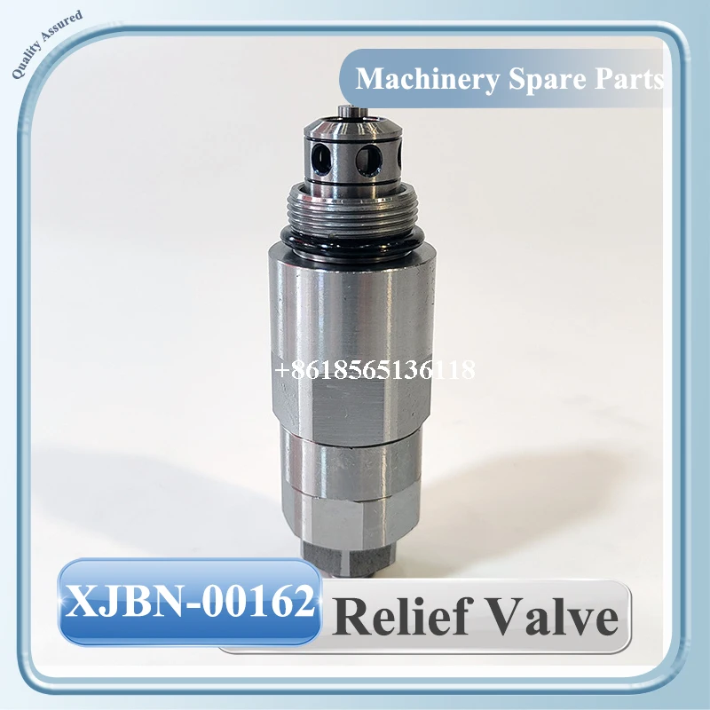 

XJBN-00162 Relief Valve XJBN-00162 For R220-5 R210-3 R210-5 SY215-8 SY235-8 SY335-8 R265-7/R260-5/7 Excavator Parts