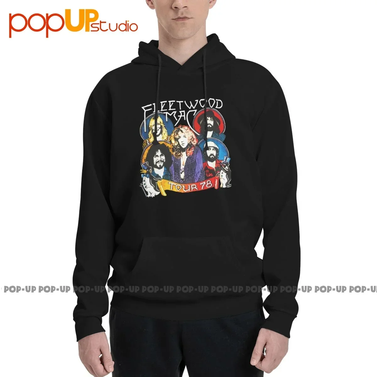 فليتوود ماك 1978 جولة الحفل الفرقة هوديي بلوزات هوديس هدية الاتجاه العروض الساخنة جودة عالية