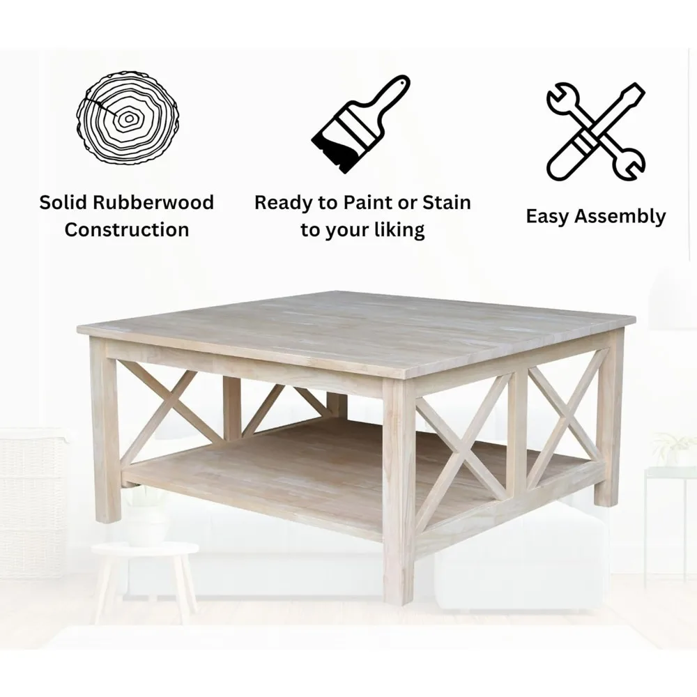 Tavolino da caffè internazionale, marrone