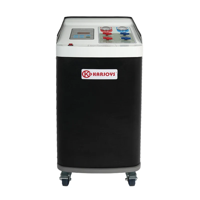 

R134a Refrigerant Recovery Machine Car Air Conditioner System Refrigerant Recovery AC Machine Semi Automatic