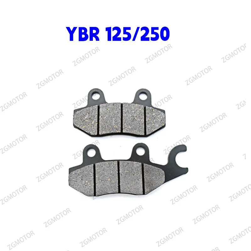 Pastillas de freno delantero para YAMAHA YBR 125 EB 2002-2008 YBR 250 5D11 2007-2011 2009 2010 2003 2004 2005 2006